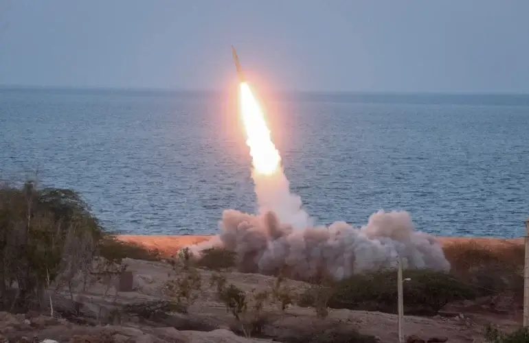 Iran fires ballistic missiles during drills in warning to Israel