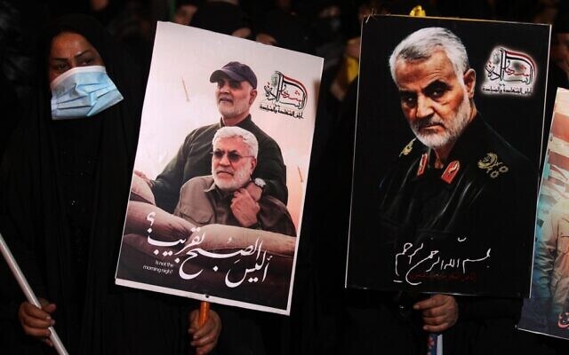 Iran sanctions 52 Americans on anniversary of Soleimani killing, drawing US rebuke