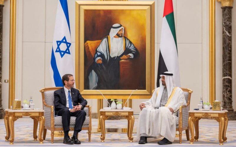 UAE intercepts Houthi missile attack as Israeli president visits