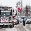 Anti-vaccine Canada truckers roll toward Ottawa, praised by Tesla's Musk