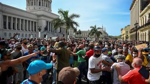 Some Cubans Face Up to 30 Years in Prison for Involvement in July Protests