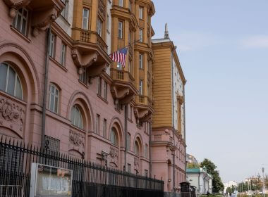 U.S. embassy in Moscow. Photo: Mikhail Metzel/TASS via Getty Images