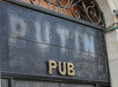 What was formerly called "Putin Pub." (photo credit: MARC ISRAEL SELLEM)