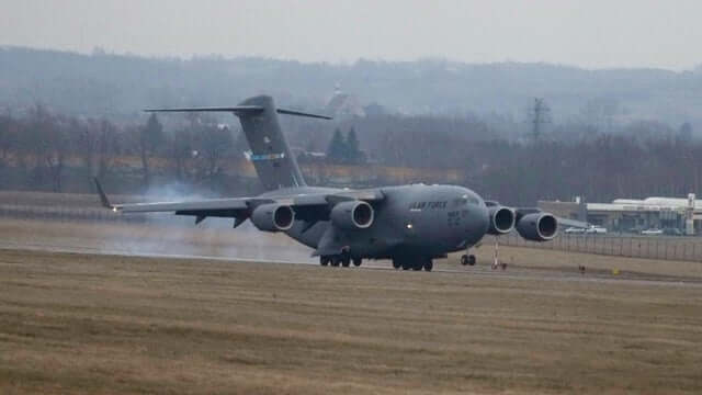 Dozens of elite US troops land in Poland