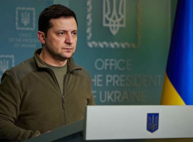 Volodymyr Zelensky. Photo: Presidency of Ukraine/Handout/Anadolu Agency via Getty Images