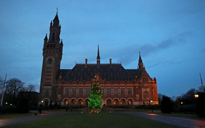General view of the International Court of Justice (ICJ) in The Hague, Netherlands December 11, 2019. REUTERS/Yves Herman/File Photo