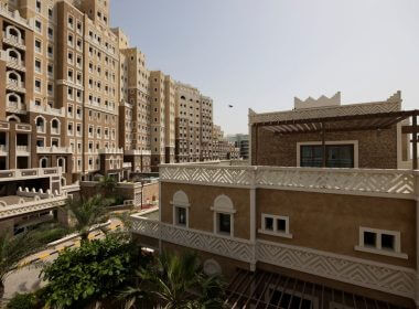 A general view of residential properties at the Balqis Residence on Palm Jumeirah in Dubai, United Arab Emirates, March 25, 2022. Picture taken March 25, 2022. REUTERS/Christopher Pike