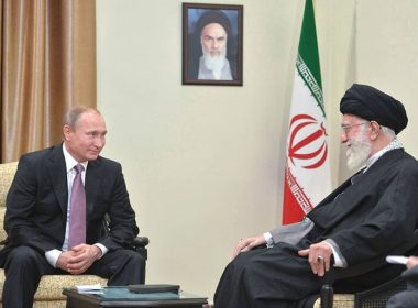 Russian president Vladimir Putin and Iranian supreme leader Ali Khamenei (Alexei Druzhinin/AFP via Getty Images)