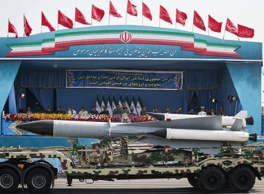 An Iran Army Day parade / Wikimedia