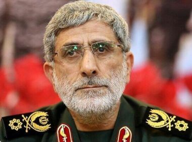 Islamic Revolutionary Guard Corps commander Maj. Gen. Esmail Ghaani is seen in this undated photo released by the official website of the office of the Iranian supreme leader. (Office of the Iranian Supreme Leader via AP)