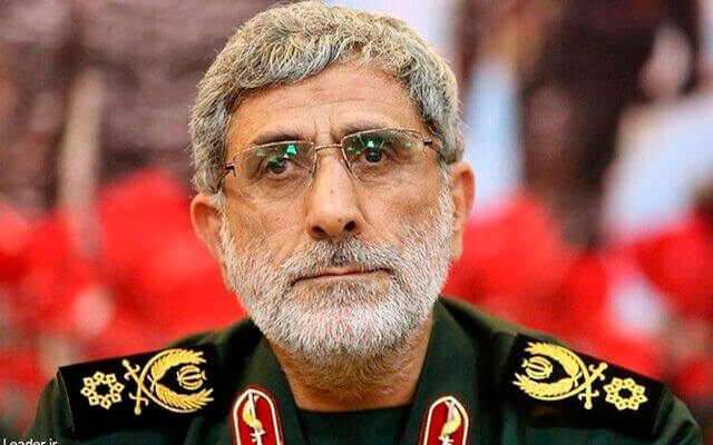 Islamic Revolutionary Guard Corps commander Maj. Gen. Esmail Ghaani is seen in this undated photo released by the official website of the office of the Iranian supreme leader. (Office of the Iranian Supreme Leader via AP)