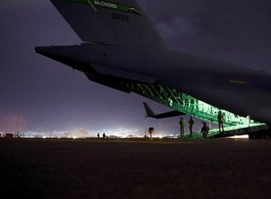 Afghanistan evacuation. (AP)