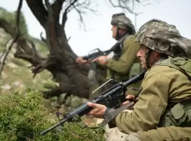 IDF 'Chariot of Fire' drill. (photo credit: IDF SPOKESPERSON UNIT)