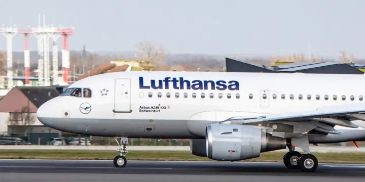 Lufthansa Airbus A319 aircraft as seen flying and landing at Brussels Zaventem International Airport BRU in the Belgian capital. Photo: Nicolas Economou via Reuters Connect