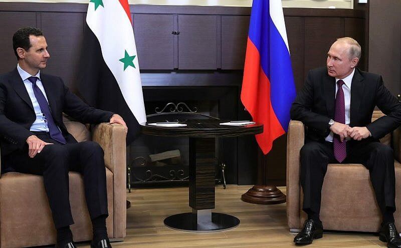 Russia President Vladimir Putin and Syrian President Bashar Assad in May 2018. Credit: Wikimedia Commons.