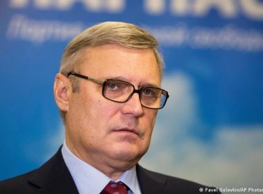 Mikhail Kasyanov has been a vocal critic of Vladimir Putin since he was sacked from his post as prime minister. AP