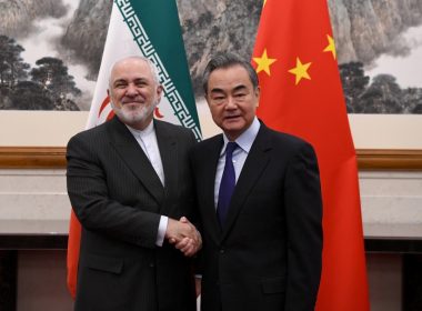 Then-Iranian foreign minister Mohammad Javad Zarif and Chinese foreign minister Wang Yi in 2019 / Getty Images