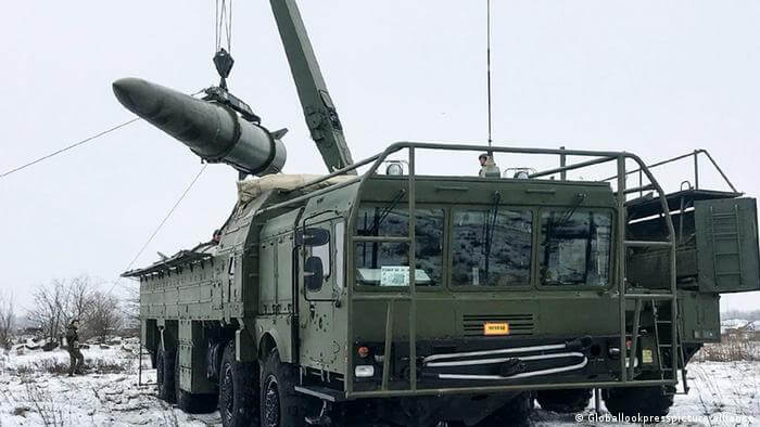 Iskander-M missiles have a range of up to 500 kilometers and can deliver nuclear warheads.