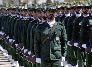 A graduation ceremony of the Islamic Revolutionary Guard Corps (IRGC) in Tehran on June 30, 2018. (Salampix/Abaca/Sipa USA via AP Images)