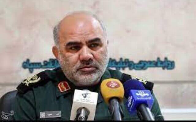 IRGC Brig.-Gen. Ali Nasiri. Times of Israel