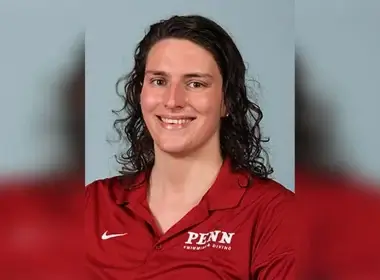 Lia Thomas became eligible under NCAA rules to swim in women’s collegiate events after taking one year of testosterone suppressants. Penn Athletics