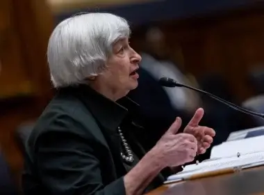 U.S. Treasury Secretary Janet Yellen testifies during a U.S. House Committee on Financial Services hearing on the Annual Report of the Financial Stability Oversight Council, on Capitol Hill in Washington, DC, U.S. May 12, 2022. Graeme Jennings/Pool via REUTERS