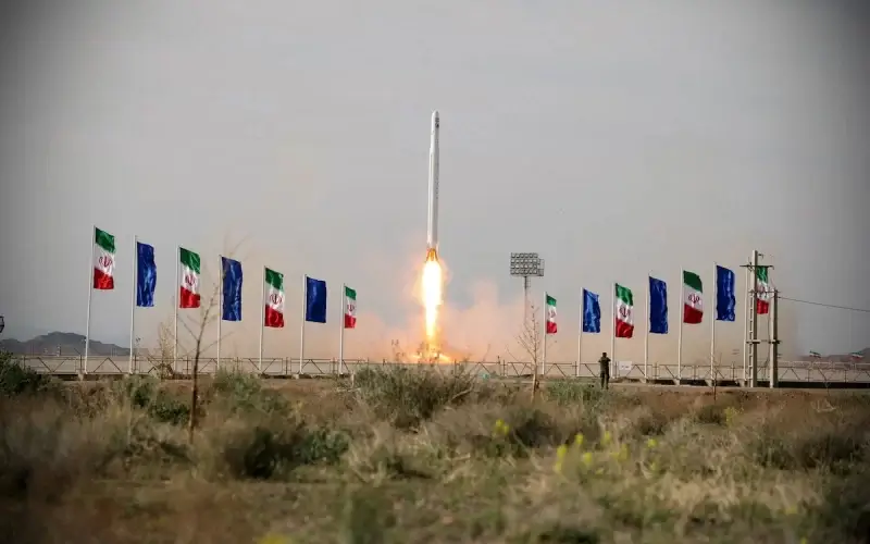 A first military satellite named Noor is launched into orbit by Iran's Revolutionary Guards Corps, in Semnan, Iran April 22, 2020. (Photo: WANA/Sepah News via Reuters)