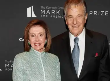 Nancy Pelosi and Paul Pelosi attend the 23rd Annual Mark Twain Prize For American Humor at The Kennedy Center on April 24, 2022 in Washington, DC. (Photo by Paul Morigi/Getty Images)