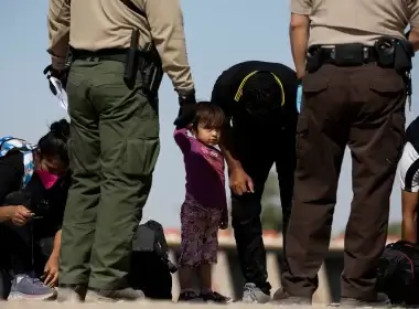 The Department of Homeland Security estimates more than 140,000 undocumented children will arrive at the US border this year. RINGO CHIU/AFP via Getty Images