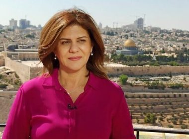 Shireen Abu Akleh, 51, a veteran Al Jazeera journalist who was shot and killed during clashes between IDF troops and Palestinian gunmen while covering an IDF raid in Jenin on Wednesday, May 11, 2022. (Courtesy)