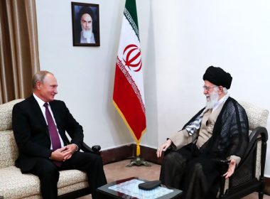 Russian president Vladimir Putin and Iranian supreme leader Ali Khamenei / Wikimedia Commons