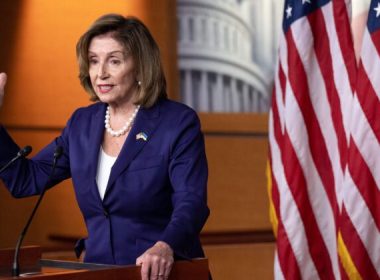 House Speaker (D-Calif.) holds her weekly press conference on Capitol Hill in Washington on July 29, 2022. (Saul Loeb/AFP via Getty Images)