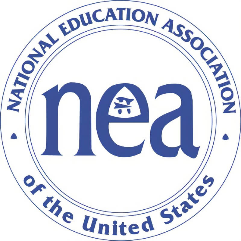 Education association. National Education Association. Washington Education Association logo.