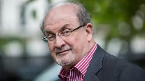 SALMAN RUSHDIE PICTURED IN THE UK IN 2015. PHOTO: DAVID LEVENSON/GETTY IMAGES