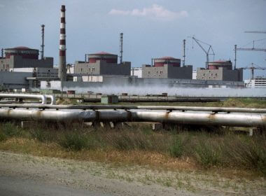 U.N. nuclear inspectors are nearing a deal to visit the Zaporizhzhia nuclear power plant, which has faced fresh shelling Saturday. File Photo by Sergei Supinsky/EPA-EFE