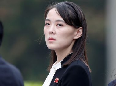 Kim Yo Jong, sister of North Korea's leader Kim Jong Un attends wreath-laying ceremony at Ho Chi Minh Mausoleum in Hanoi, Vietnam March 2, 2019. REUTERS/Jorge Silva/Pool/File Photo