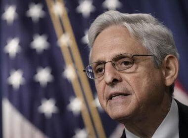 U.S. Attorney General Merrick Garland delivering a statement at the U.S. Department of Justice August 11, 2022 in Washington, DC. Getty