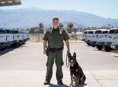 U.S. Custom Border Protection K-9 Detection Team agent | U.S. Custom Border Protection