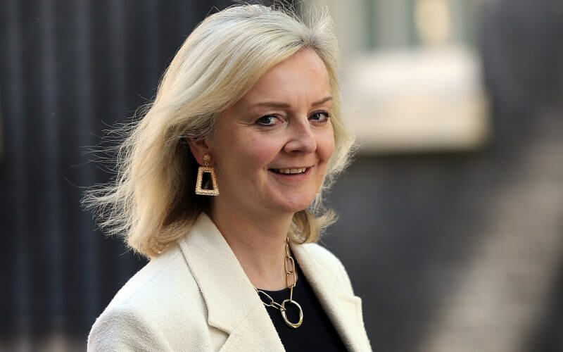 Newly selected U.K. Prime Minister Liz Truss in June 2021 when she was Secretary of State for International Trade | Shutterstock