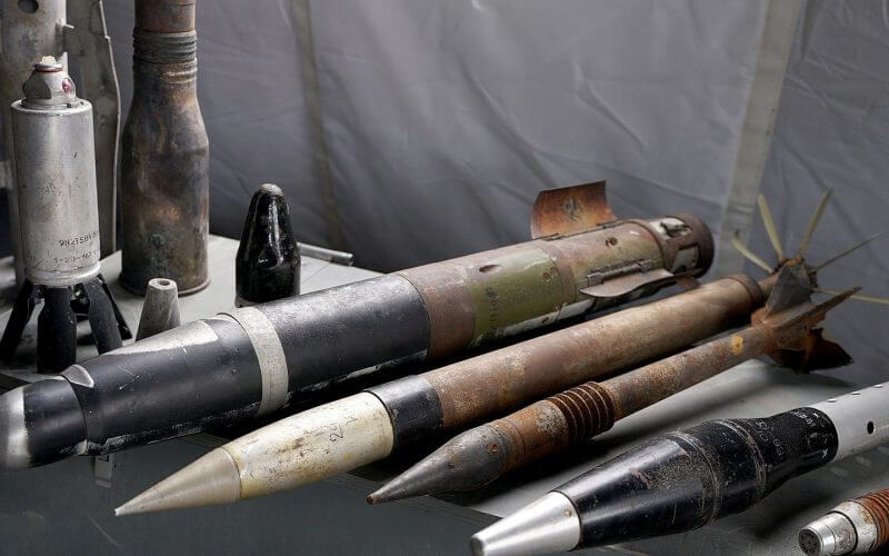 Rockets and artillery shells | Shutterstock