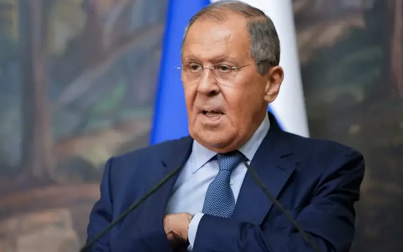 Russian Foreign Minister Sergei Lavrov | Pooled photo by Maxim Shemetov/AFP via Getty Images