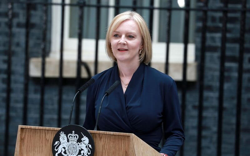 Liz Truss, primera ministra del Reino Unido | Shutterstock