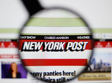 Online logo for the New York Post | Shutterstock