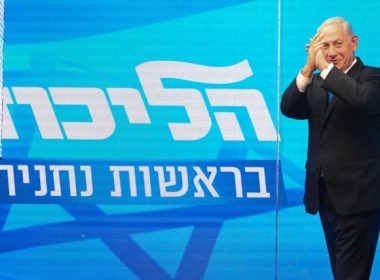 Head of the Likud party Benjamin Netanyahu at a Likud Party election event in Qiryat Shemona, Oct. 24, 2022. (Photo: Michael Giladi/Flash90)