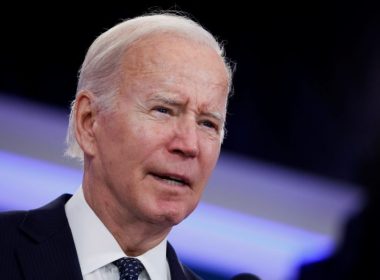 U.S. President Joe Biden delivers remarks on the U.S. economy from an auditorium on the White House campus in Washington, U.S. October 26, 2022. REUTERS