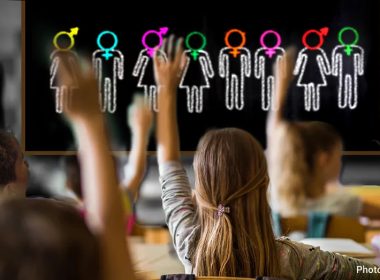 Students learning gender identity content in the classroom. (iStock)