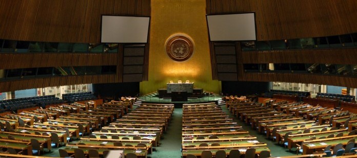 Room of the United Nations General Assembly (UNGA)