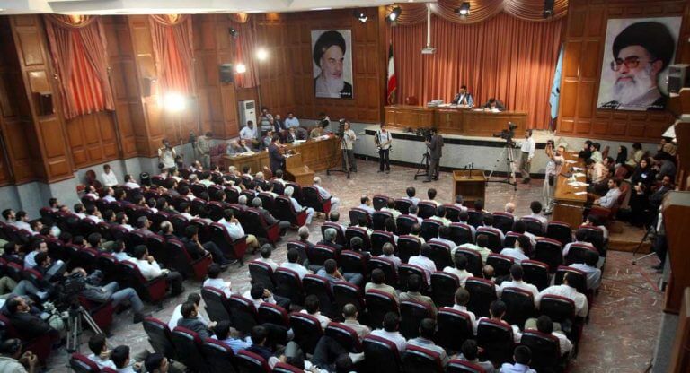 Iran’s Revolutionary Court. AFP