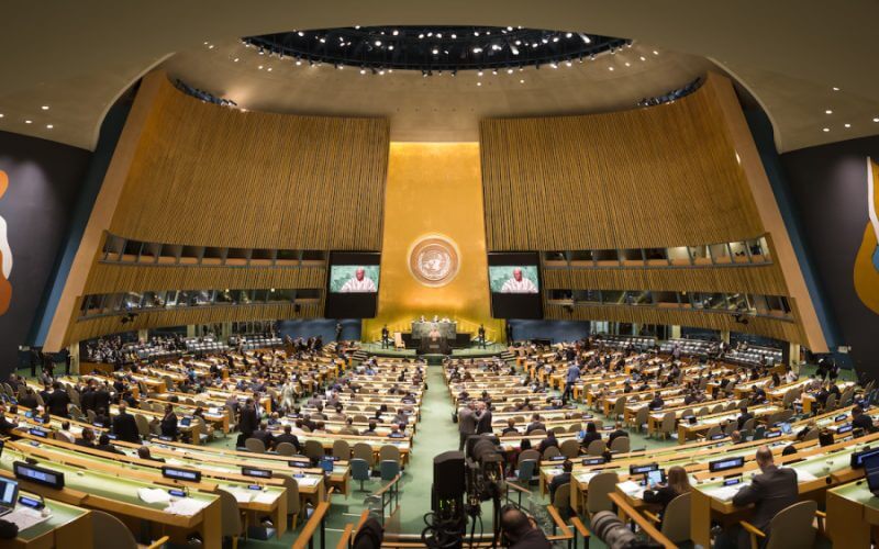 A view of the U.N. General Assembly hall (Photo: Shutterstock)
