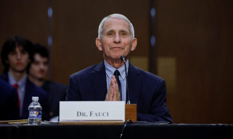 Dr. Anthony Fauci, Director of the National Institute of Allergy and Infectious Diseases, testifies during a Senate Health, Education, Labor, and Pensions Committee hearing on the monkeypox outbreak, in Capitol Hill in Washington, U.S., September 14, 2022. freebeacon.com